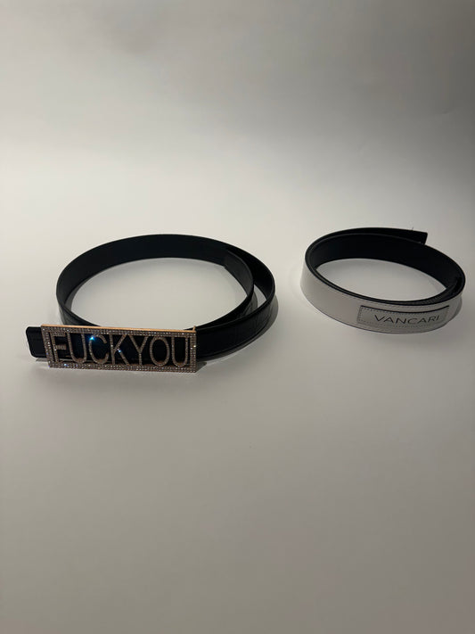 Crystal "FUCK YOU" Belt